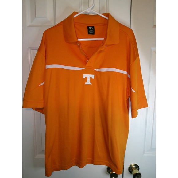 Vintage Starter Tennessee Volunteers Polo Shirt‎ NCAA Football Orange Large - Picture 1 of 3